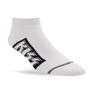 ponožky PERRI´S SOCK - KISS - LOGO LINER - WHITE - KSA401-100 L