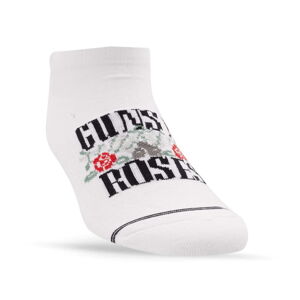 ponožky PERRI´S SOCK - Guns N' Roses - LOGO LINER - WHITE - GRA401-100 L