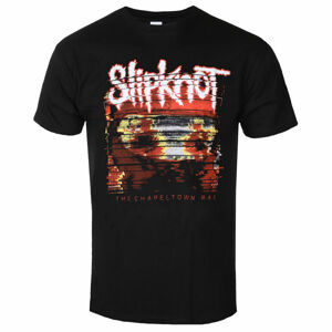 Tričko metal ROCK OFF Slipknot Chapeltown Rag Glitch černá M