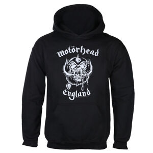 mikina s kapucí ROCK OFF Motörhead England černá L