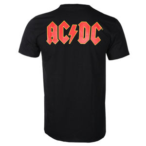 Tričko metal ROCK OFF AC-DC F&B Logo černá XL