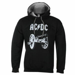 mikina s kapucí LOW FREQUENCY AC-DC For Those about to rock černá XL