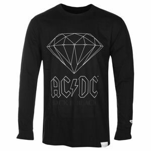 Tričko metal DIAMOND AC-DC Back In Black černá XL