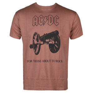 Tričko metal LOW FREQUENCY AC-DC For Those about to rock černá S