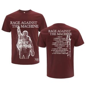 Tričko metal NNM Rage against the machine BOLA Album Cover Tracks černá XL