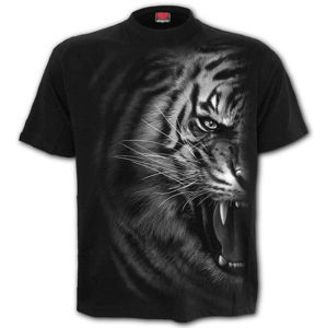 tričko SPIRAL TIGER WRAP černá M