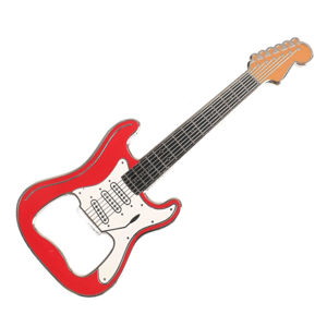 otvírák na láhve Guitar Classic - red - ROCKBITES - 101169