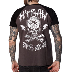 tričko hardcore HYRAW ZOMBIE BRIGADE černá XL