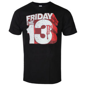 tričko pánské Friday The 13th - Block Logo - Black - HYBRIS - WB-1-F13TH002-H63-15-BK XXL