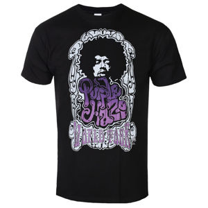 Tričko metal HYBRIS Jimi Hendrix Purple Haze World Tour černá XXL