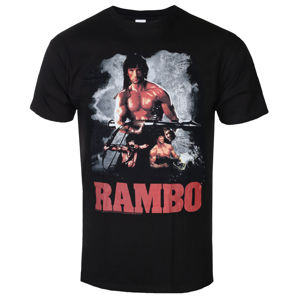 tričko AMERICAN CLASSICS Rambo 3 Way černá XL