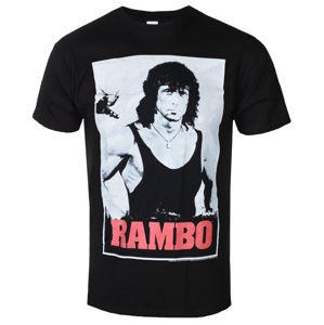 tričko AMERICAN CLASSICS Rambo Rambo černá S
