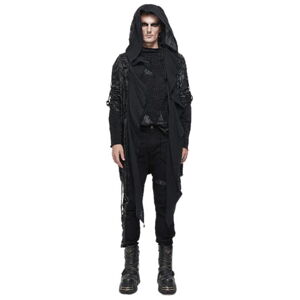 kabát DEVIL FASHION Satanic Panic Punk Pentagram černá XL