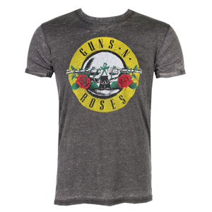Tričko metal ROCK OFF Guns N' Roses Classic Logo černá L