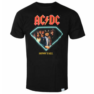 Tričko metal DIAMOND AC-DC Highway To Hell černá S