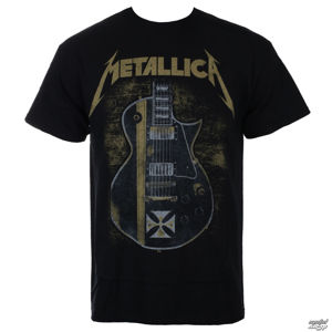 Tričko metal NNM Metallica Hetfield Iron Cross černá vícebarevná M