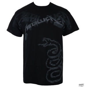 Tričko metal NNM Metallica Black Album Faded černá vícebarevná XL