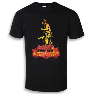 tričko metal ROCK OFF AC-DC Bonfire černá XL