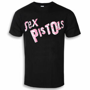 tričko metal ROCK OFF Sex Pistols Multi Logo černá XXL