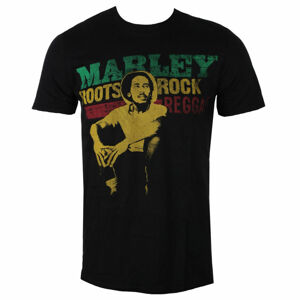 ROCK OFF Bob Marley Roots, Rock, Reggae černá XL