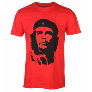 tričko pánské Che Guevara - Black On Red - RED - ROCK OFF - CHEGTS02MR L