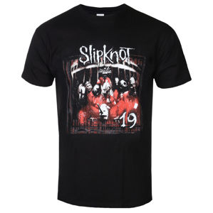 Tričko metal ROCK OFF Slipknot Debut Album černá XL