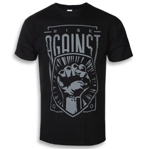 Tričko metal KINGS ROAD Rise Against Fist černá