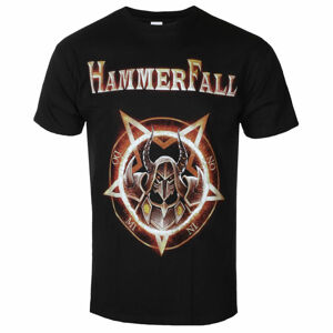 Tričko metal ART WORX Hammerfall Dominion World černá S