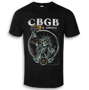 tričko metal HYBRIS CBGB Statue of Underground Rock černá S