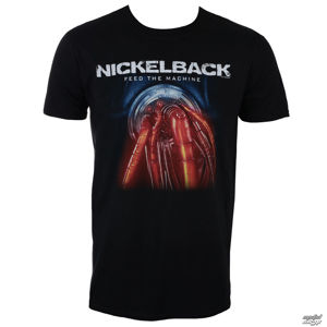 Tričko metal PLASTIC HEAD Nickelback FEED THE MACHINE černá