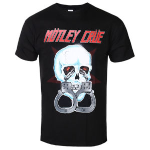tričko metal ROCK OFF Mötley Crüe Skull Shack černá vícebarevná XXL