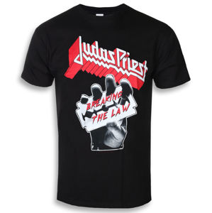 Tričko metal ROCK OFF Judas Priest Breaking The Law černá XXL