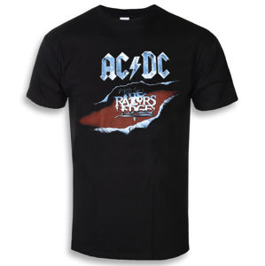 Tričko metal ROCK OFF AC-DC The Razors Edge černá M