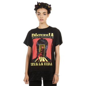 tričko hardcore DISTURBIA Frida Dreams černá XL