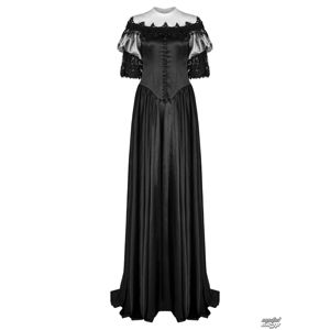 šaty PUNK RAVE Black Ruby Gothic L
