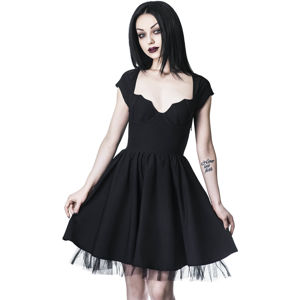 šaty dámské KILLSTAR - Good Ghoul Party - BLACK - KSRA001678 XS