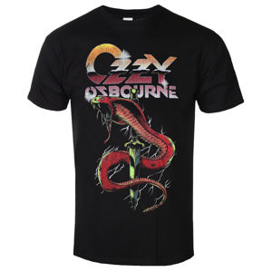 Tričko metal ROCK OFF Ozzy Osbourne Vintage Snake černá M