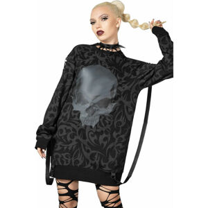 šaty dámské KILLSTAR - Doom Tribe Sweat - Black - KSRA007516 S