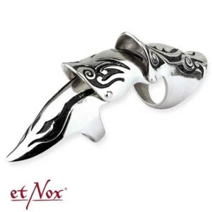 prsten kloubový ETNOX - Long Finger Tribal - SRR15 65