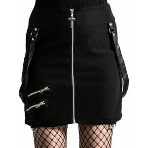 sukně dámská KILLSTAR - Katy Coffin Mini - Black - KSRA003370 S