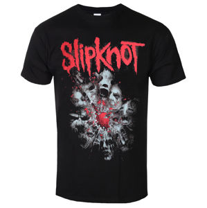 Tričko metal ROCK OFF Slipknot Shattered černá S