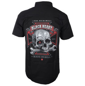 košile BLACK HEART BLACK M