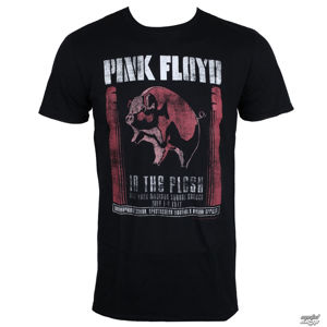 Tričko metal LOW FREQUENCY Pink Floyd In the Flesh černá S