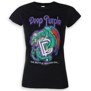 Tričko metal LOW FREQUENCY Deep Purple Battle Rages černá S