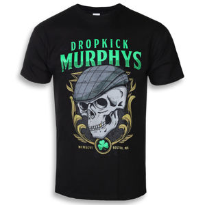 Tričko metal KINGS ROAD Dropkick Murphys Skelly Skull černá XL
