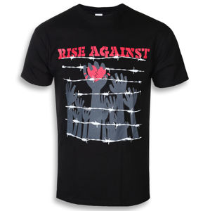 Tričko metal KINGS ROAD Rise Against Prisoner černá S