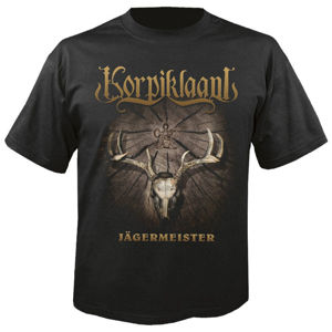 tričko metal NUCLEAR BLAST Korpiklaani Jägermeister černá XL