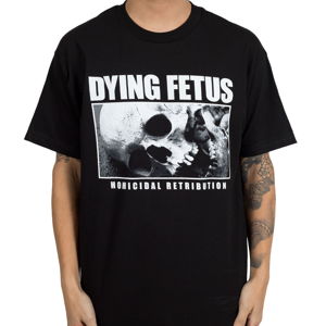 Tričko metal INDIEMERCH Dying Fetus Homicidal Retribution černá M