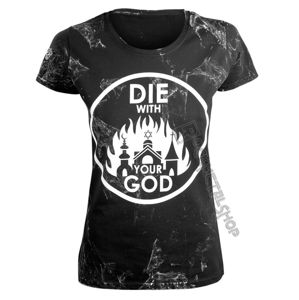 tričko hardcore AMENOMEN DIE WITH YOUR GOD černá L