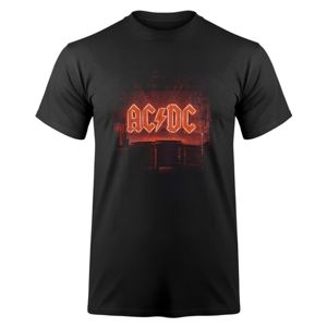 Tričko metal F.B.I. AC-DC Power Up černá M
